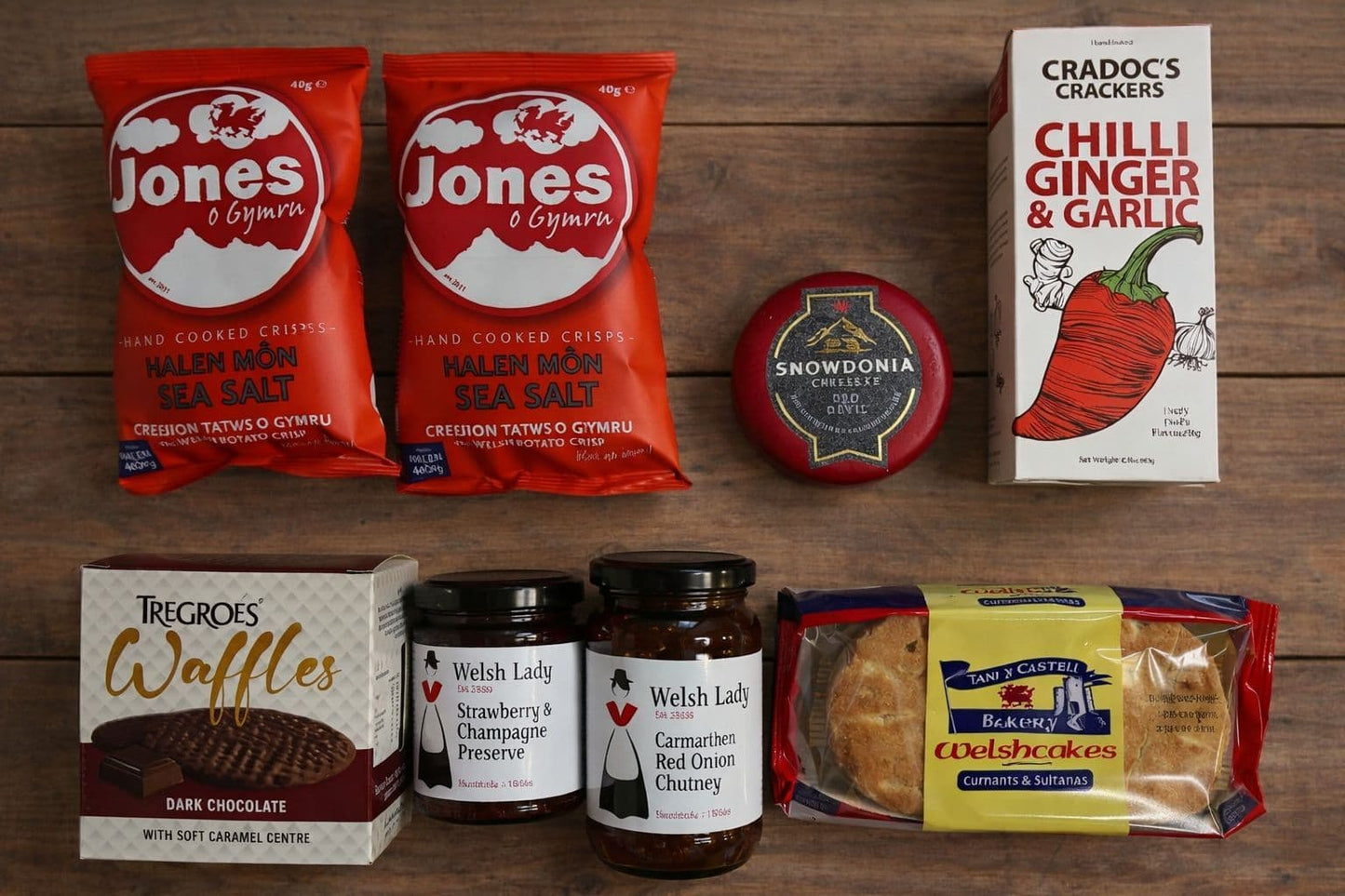 Basged Coch Hamper