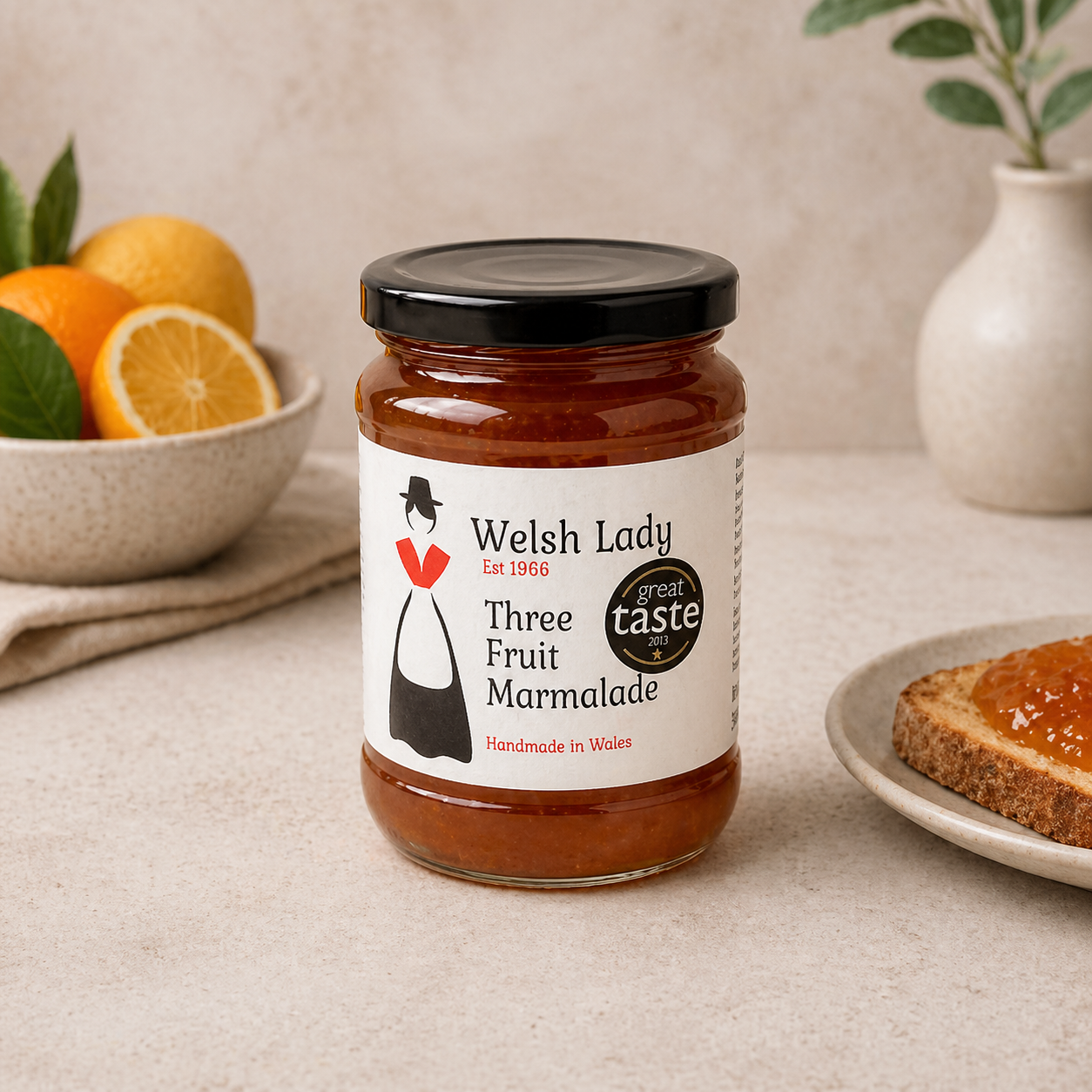 Welsh Lady Three Fruit Marmalade