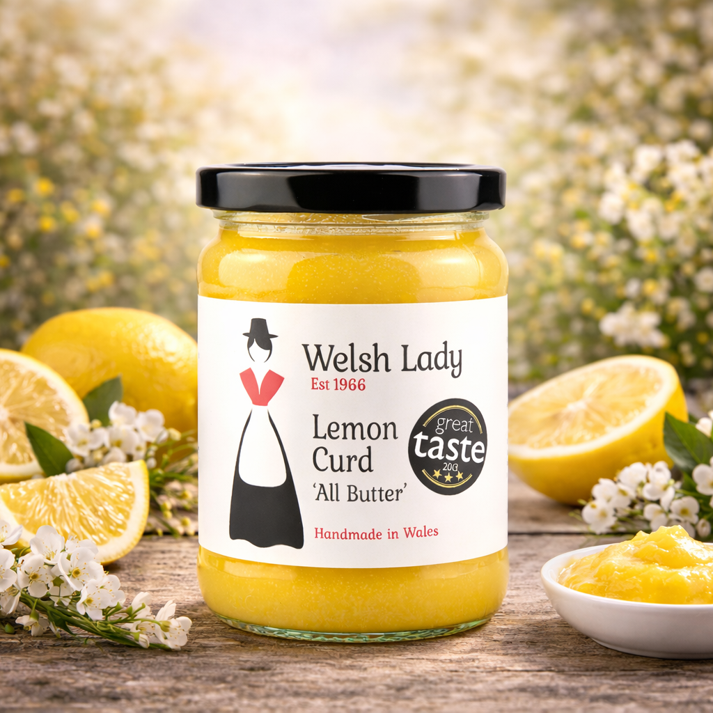 Welsh Lady Lemon Curd 🍋 All Butter Classic