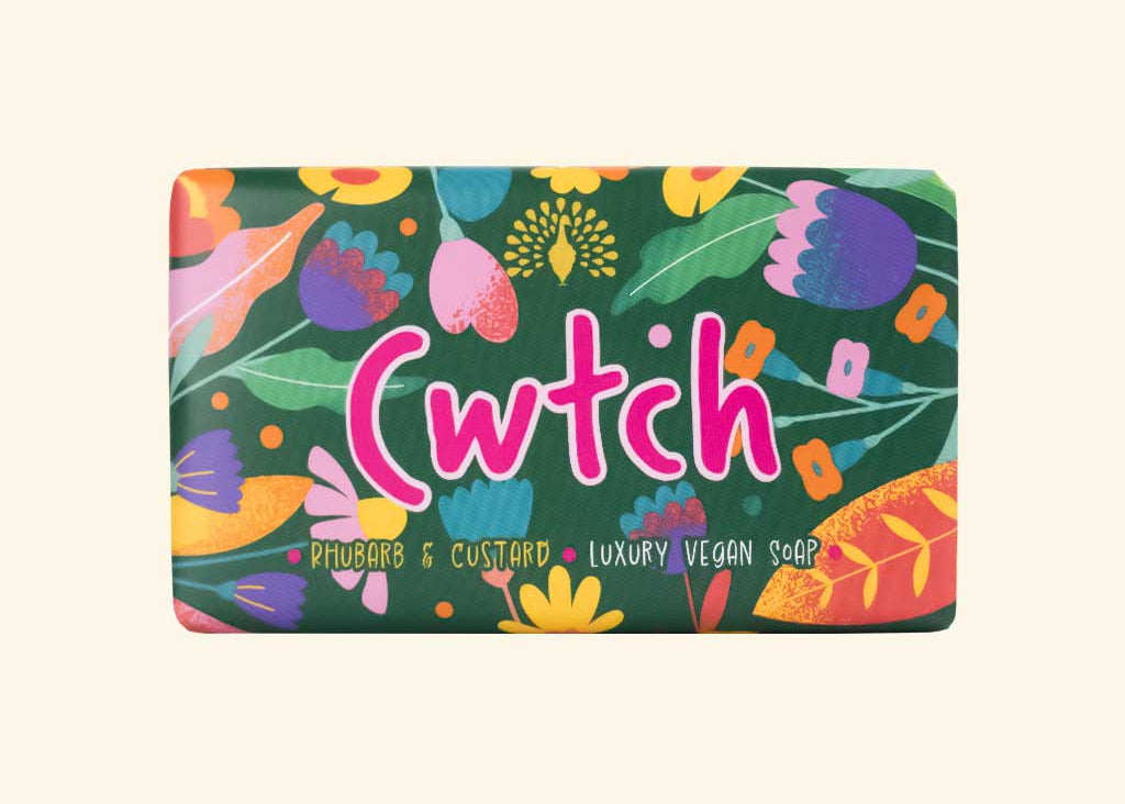 CWTCH Soap (Rhubarb and Custard)