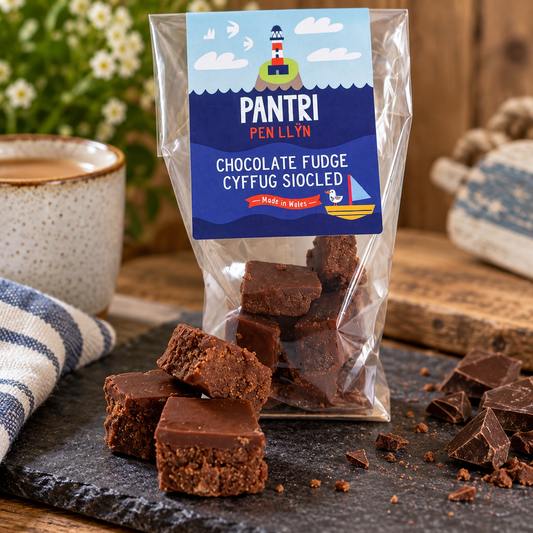 Pantri Pen Llyn Chocolate Fudge, 100g