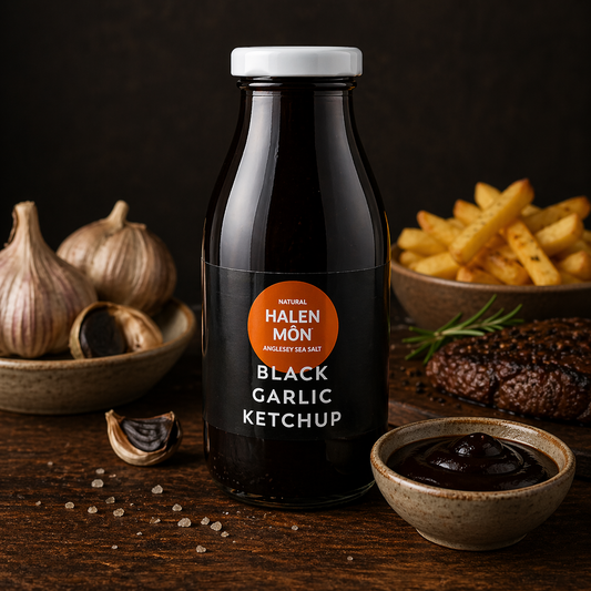 Halen Mon Black Garlic Ketchup 310g