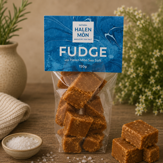 Halen Mon Sea Salted Vanilla Fudge 150g