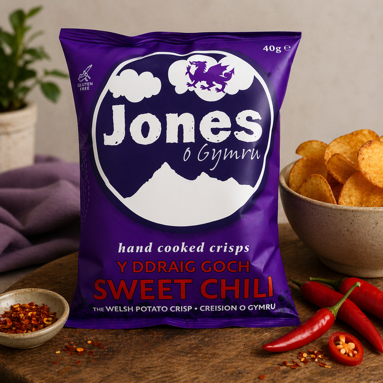Jones Crisps Sweet Chilli 40g