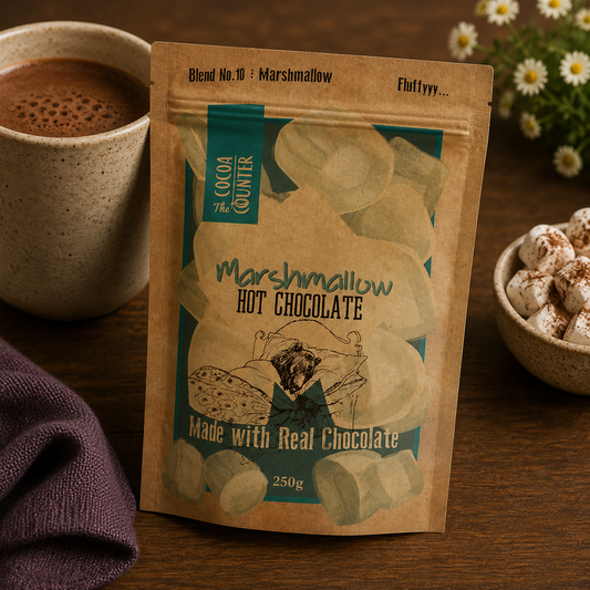 Pendragon Finest Hot Chocolate Flakes - Marshmallow 250g