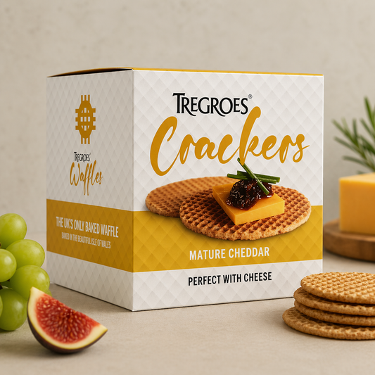 Tregroes Waffles Crackers – Cheese