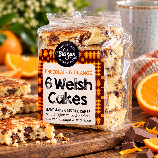 Chocolate & Orange Welsh Cakes – Blasus