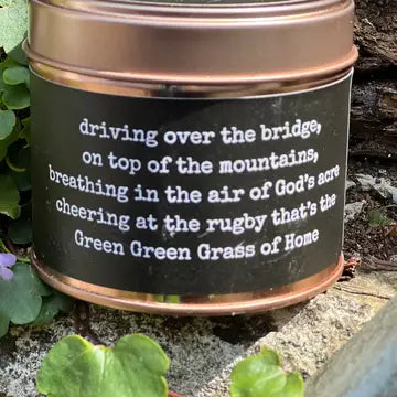 The Welsh Candle Co - Green Green Grass of Home