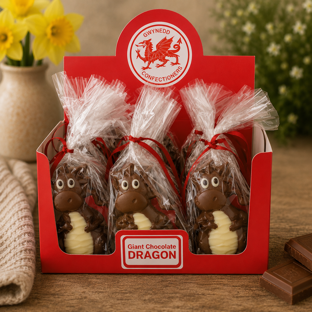 Giant Chocolate Dragon