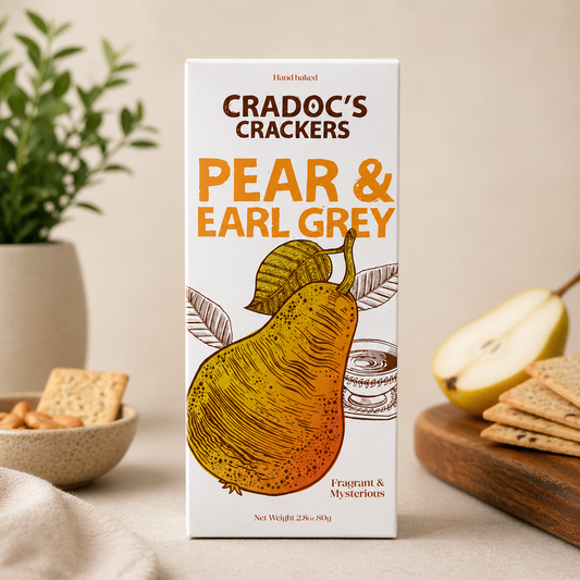 Cradocs Crackers - Pear and Earl Grey