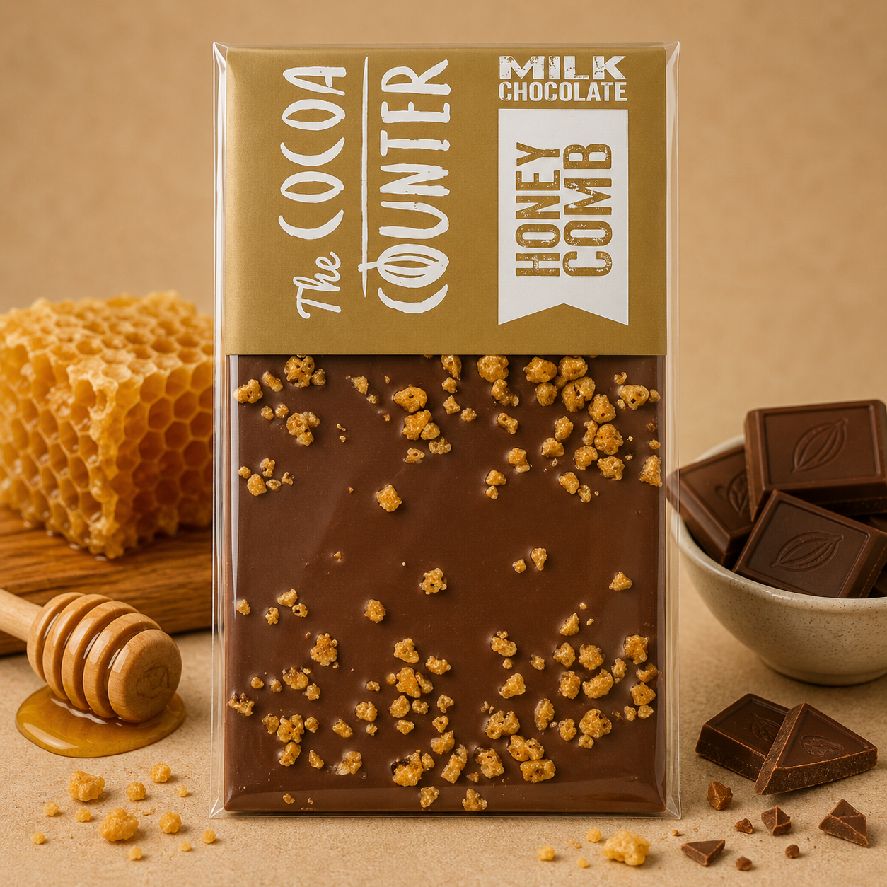Pendragon Milk Honeycomb 100g