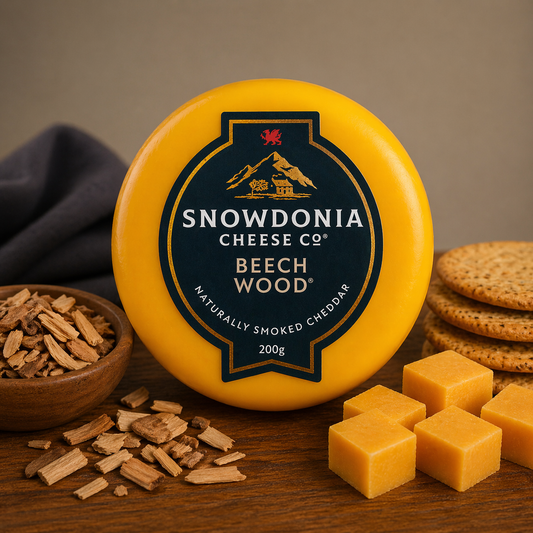 Snowdonia Beech Wood Cheese - Smoked Cheddar
