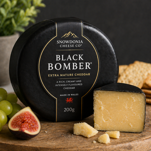 Snowdonia Black Bomber Cheese – Extra Mature Cheddar