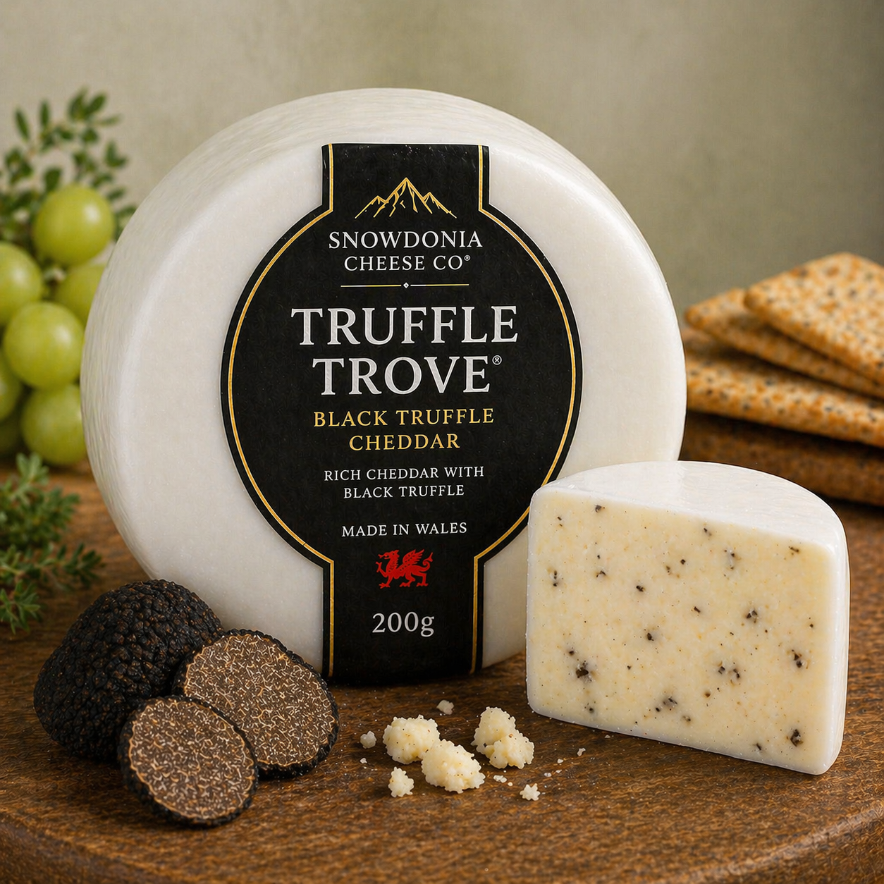 Snowdonia Truffle Trove Cheese – Truffle Cheddar