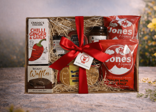 Basged Coch Hamper