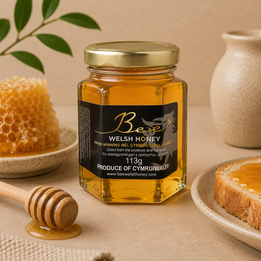 Welsh Bee Honey  Runny 113g