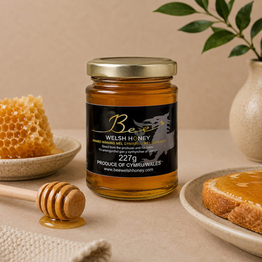 Welsh Bee Honey  Runny 227g