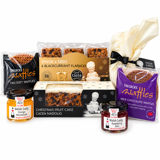 Welsh Food Hamper - Nadolig Llawen