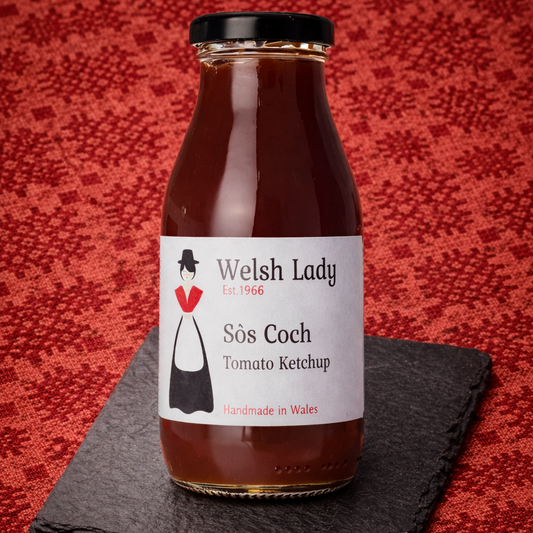 Welsh Lady Sôs Coch – Tomato Ketchup