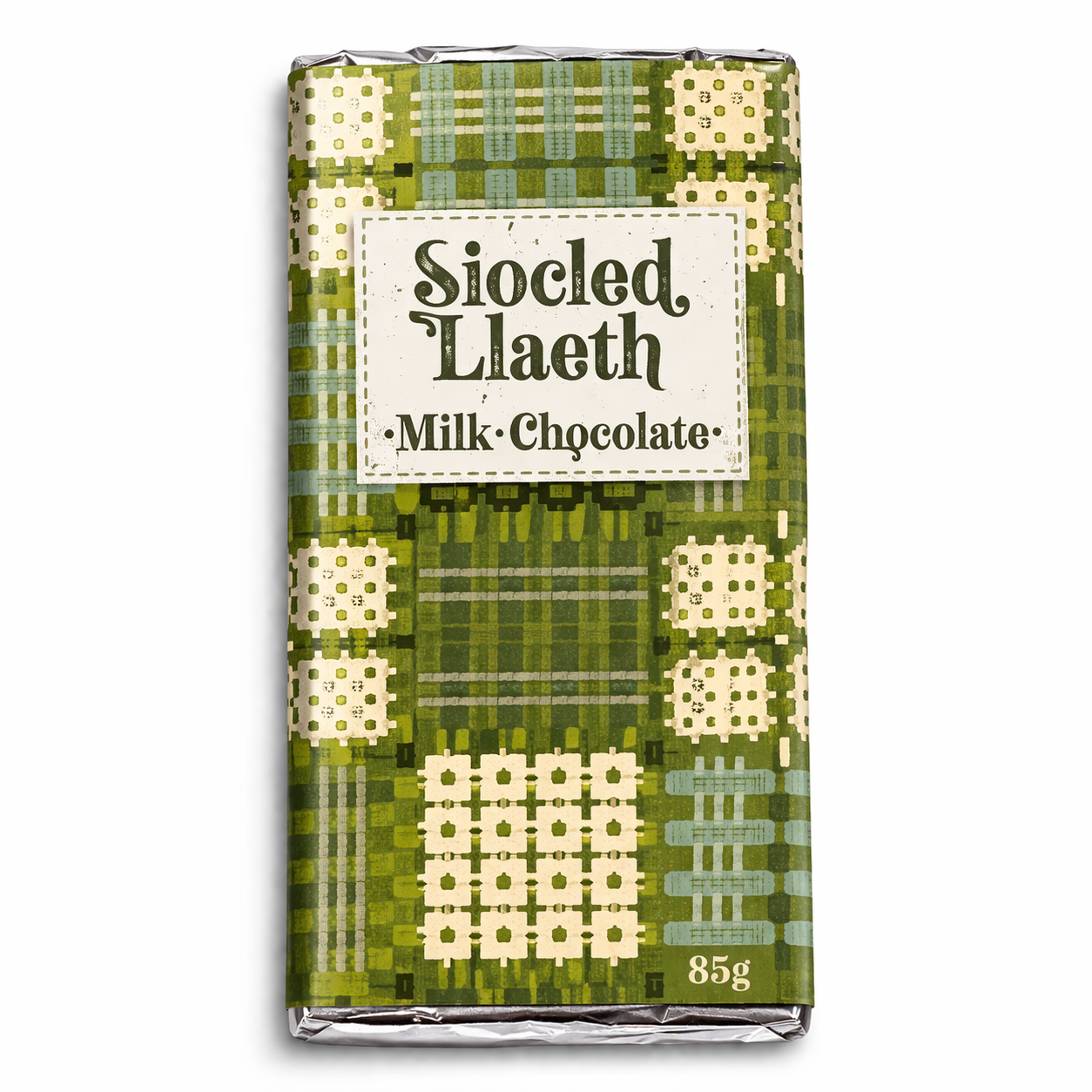 Welsh Tapestry Blanket Milk Chocolate Bar 85g